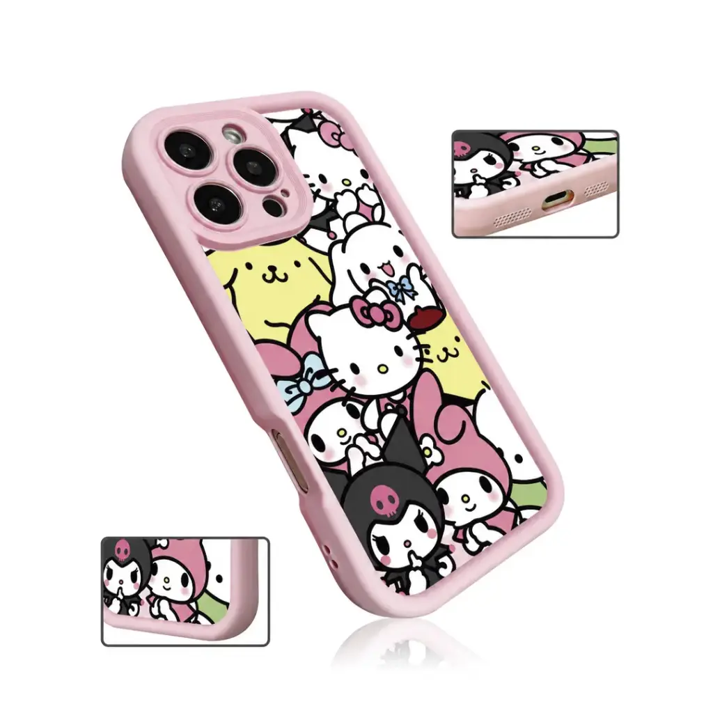 Miniso Funda de teléfono con licencia oficial de Sanrio para Series