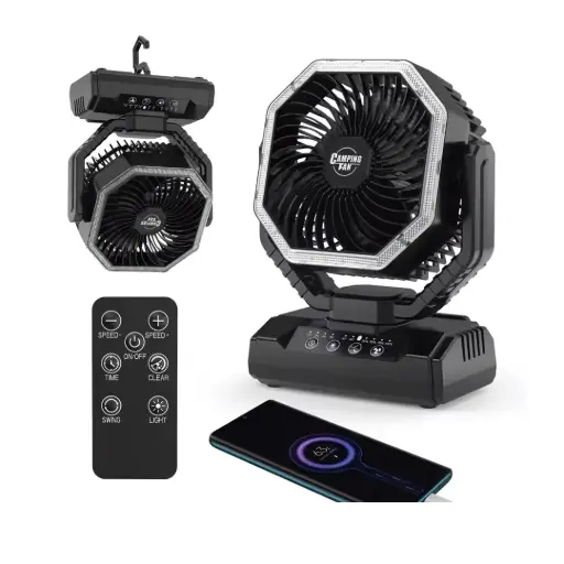 Ventilador portátil Airlentis HY-8605B, ventilador recargable con batería de 20000 mAh.